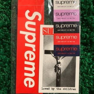 Supreme Sticker Bundle